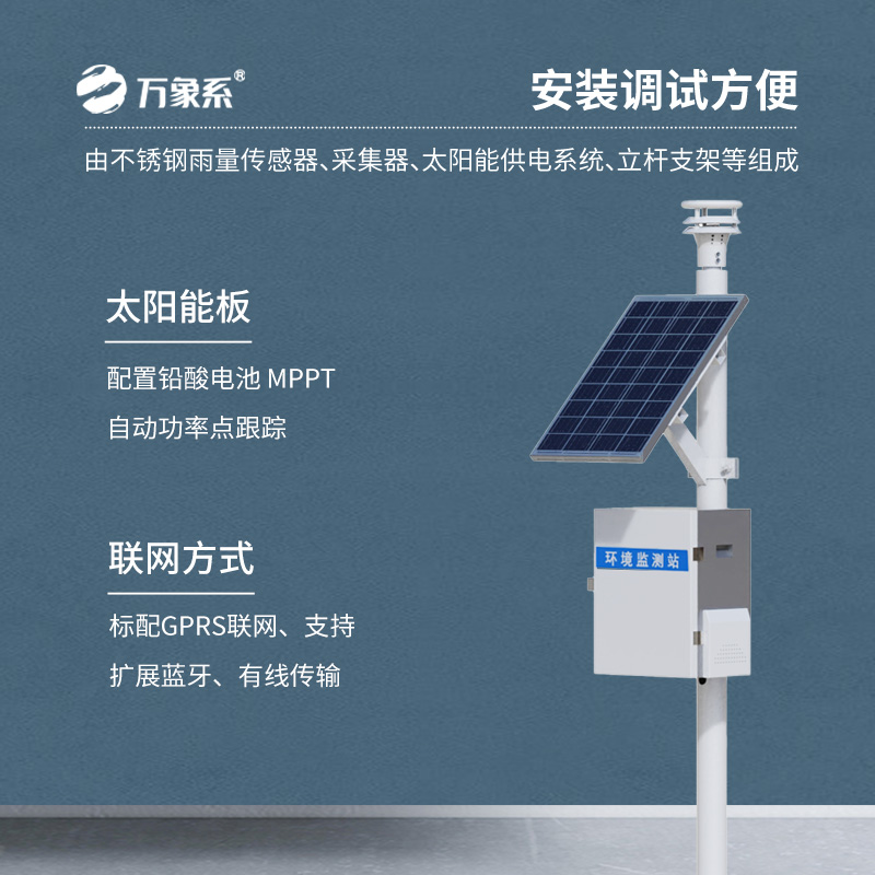 壓電雨量監測系統